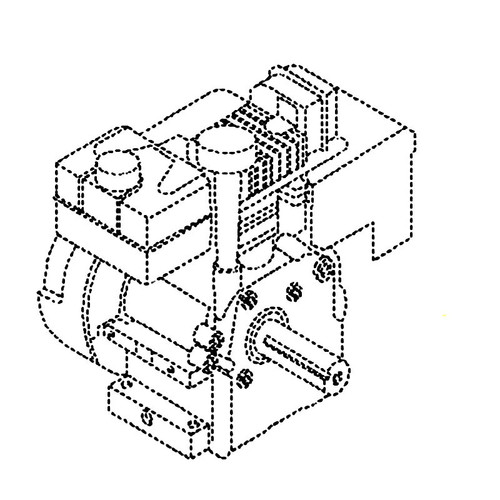 598610604 Engine Rato 252Cc (Carb) Husqvarna Genuine OEM Part