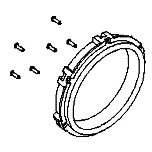 598721601 Dust Seal Husqvarna Genuine OEM Part