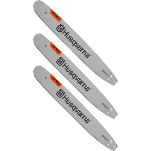 HUSQVARNA Guide Bar- Laminated ,18"BAR, 68 DRIVE LINKS, .050"GAUGE, 3/8" - 3 PACK