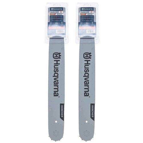 HUSQVARNA Guide Bar- Laminated ,20"BAR, 72 DRIVE LINKS, .050"GAUGE, 3/8" - 2 PACK