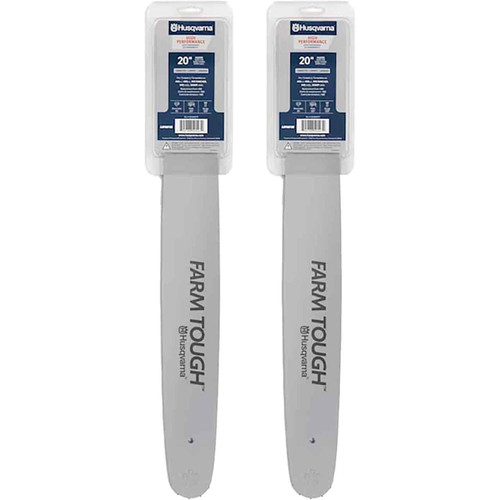 HUSQVARNA Guide Bar- Laminated ,20"BAR, 80 DRIVE LINKS, .050"GAUGE, .325" - 2 PACK