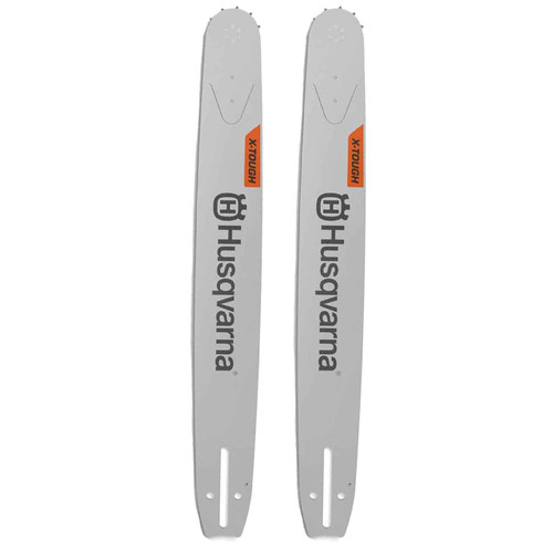 HUSQVARNA Guide Bar- X -Force XT ,18"BAR, 72 DRIVE LINKS, .050"GAUGE, .325"- 2 PACK