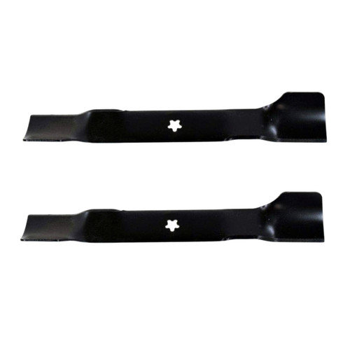 Husqvarna OEM 42" STAR HOLE BAGGING BLADE 586918102 (2 Pack)