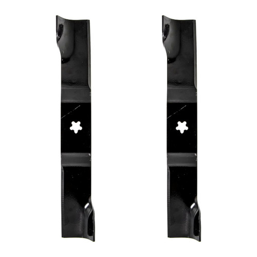 Husqvarna OEM 54" STAR HOLE BAGGING BLADE 582760508 (2 Pack)