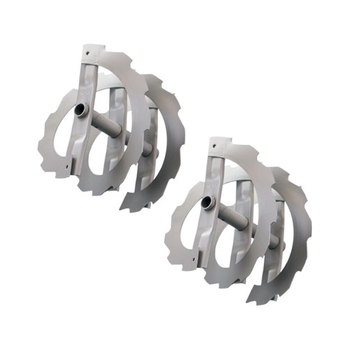 Husqvarna OEM AUGER WELD RIB BUT LH PNT 420 532420495 (2 Pack)