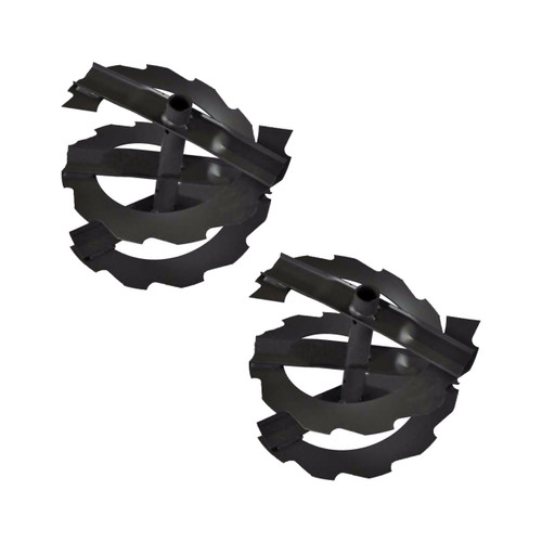 Husqvarna OEM AUGER.WELD.RIB.BUTTON.24.LT.49 587191001 (2 Pack)