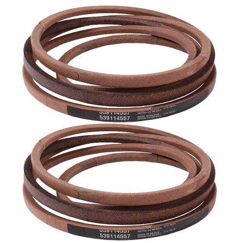 Husqvarna OEM DECK DRIVE BELT 539114557 (2 Pack)