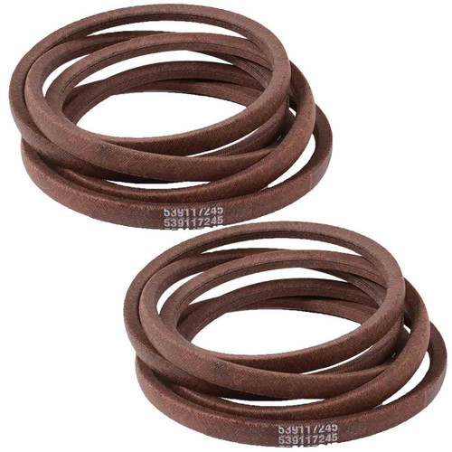 Husqvarna OEM DECK DRIVE BELT 539117245 (2 Pack)