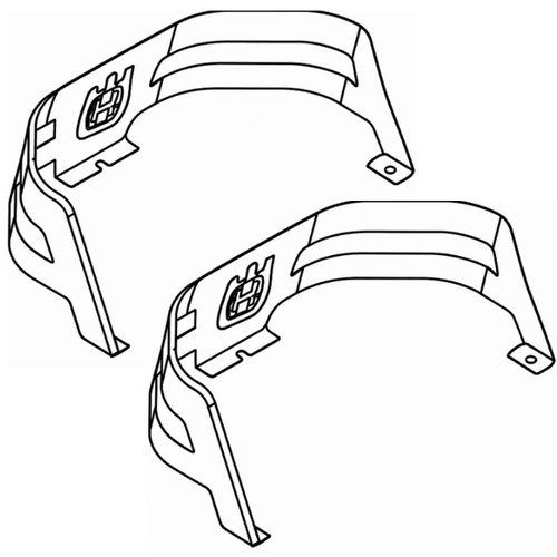 Husqvarna OEM ENGINE GUARD 585039803 (2 Pack)