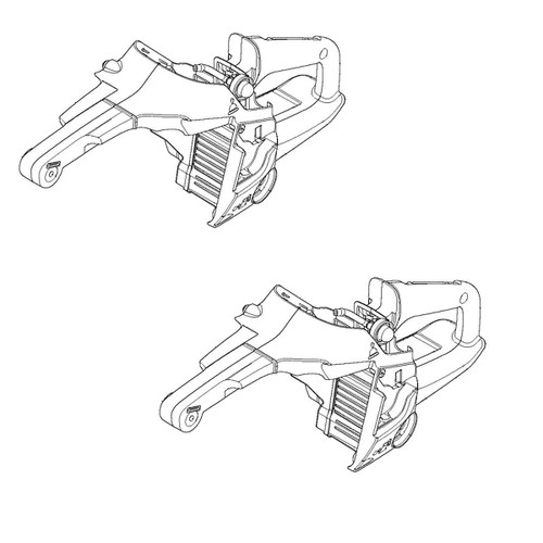 Husqvarna OEM FUEL TANK COMP 540XP 599823101 (2 Pack)