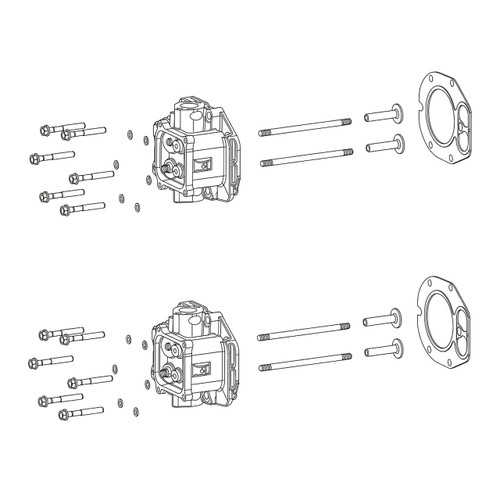 Husqvarna OEM GASKET KIT CYLINDER HEAD GASKE 538676001 (2 Pack)