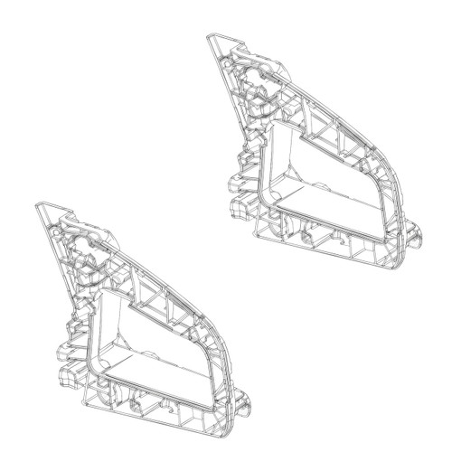 Husqvarna OEM HANDLE 585409401 (2 Pack)