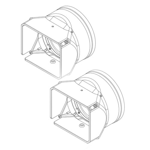 Husqvarna OEM HOSE.CONNECTOR.UHMWPE 585236802 (2 Pack)
