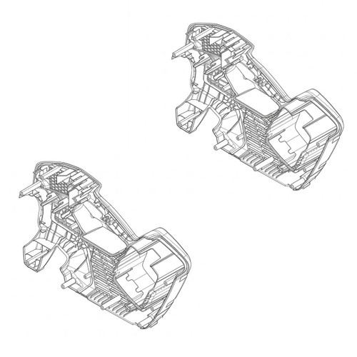 Husqvarna OEM HOUSING RIGHT 584157302 (2 Pack)