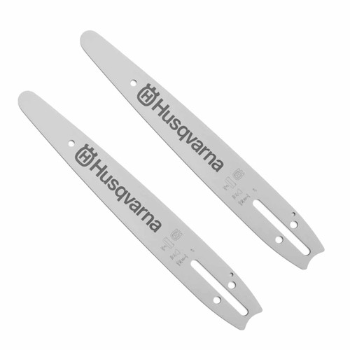 Husqvarna OEM HUS 10" CARVING BAR 1/4, .050 596284460 (2 Pack)