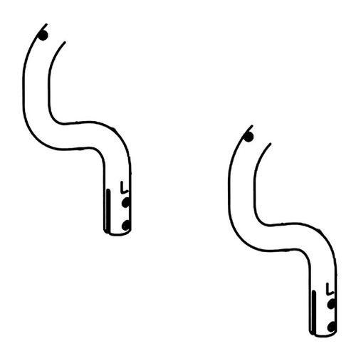 Husqvarna OEM LEVER ASSEMBLY CONTROL LH 547093102 (2 Pack)