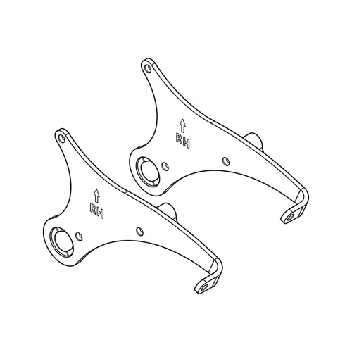 Husqvarna OEM PAWL.ASM.RH.SNOW 580756601 (2 Pack)