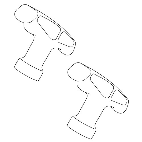 Husqvarna OEM STARTER HANDLE 522645201 (2 Pack)