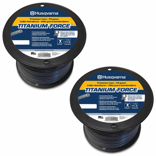 Husqvarna OEM TITANIUM FORCE .080 X 2017' 639005115 (2 Pack)