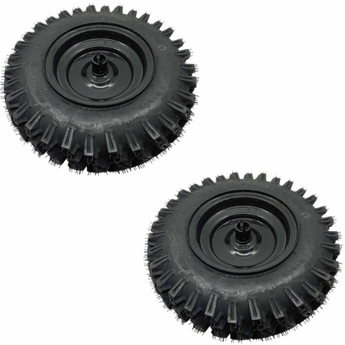 Husqvarna OEM WHEEL.16X4.8.RH.1.00.PS.BLACK 532439409 (2 Pack)