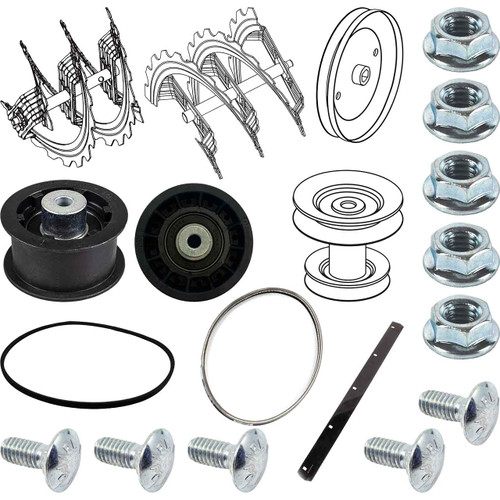 Husqvarna Pulleys & Belts And Auger Maintenance For ST 330 Snow Blower