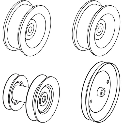 Husqvarna Pulleys For ST 424T Snow Blower
