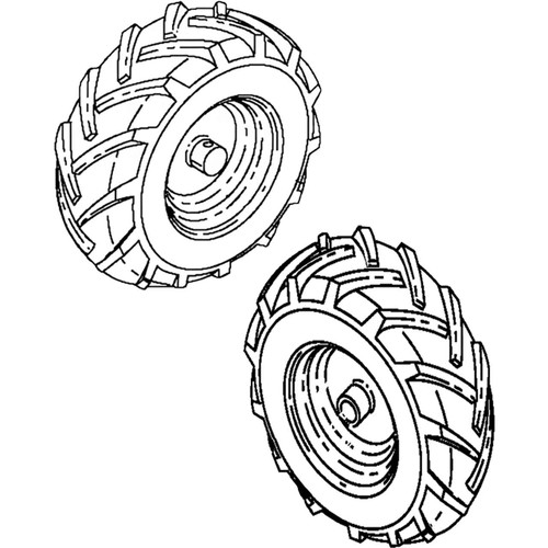 Husqvarna Wheel Assembly For TR 317DE Snow Blower