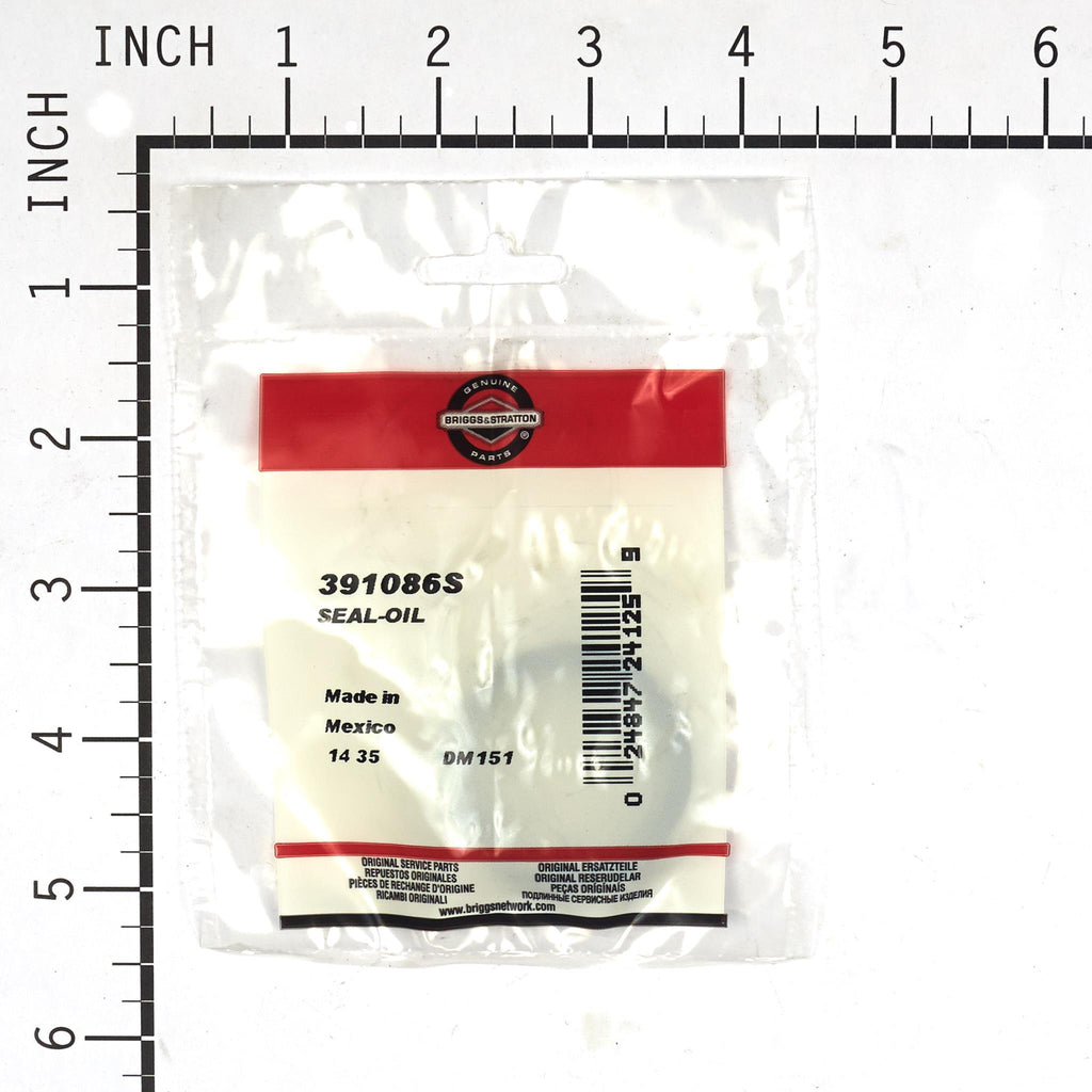 Briggs & Stratton - 391086S - Oil Seal