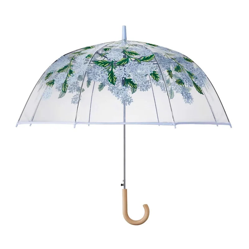 Hydrangea Clear Umbrella