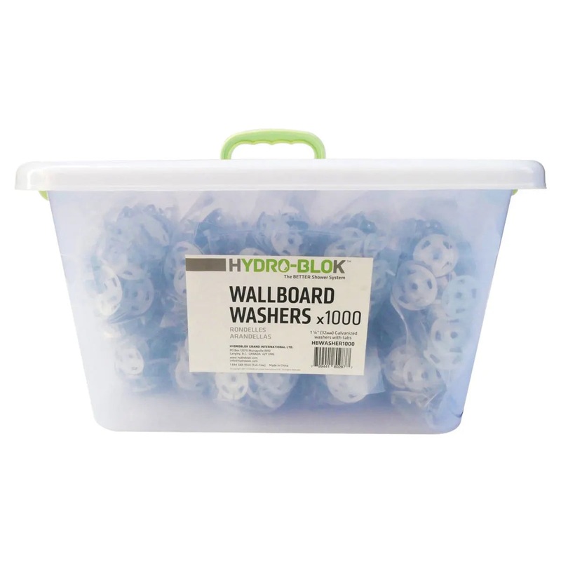Hydro-Blok Washers with Tabs - 1000 pcs