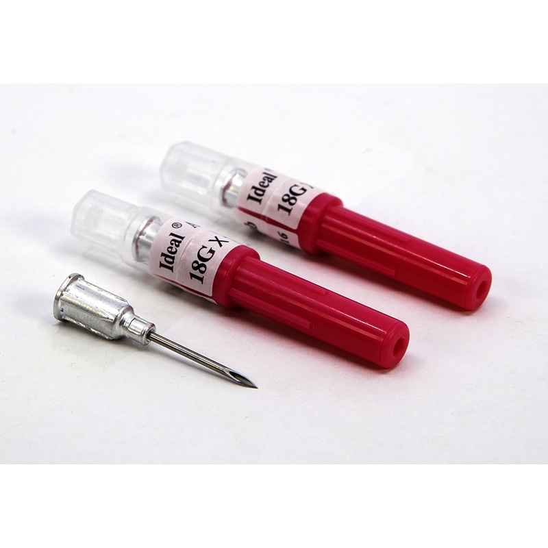 Ideal Aluminum Hub Needle-20G x 1-1/2″ & 18G x 3/4″