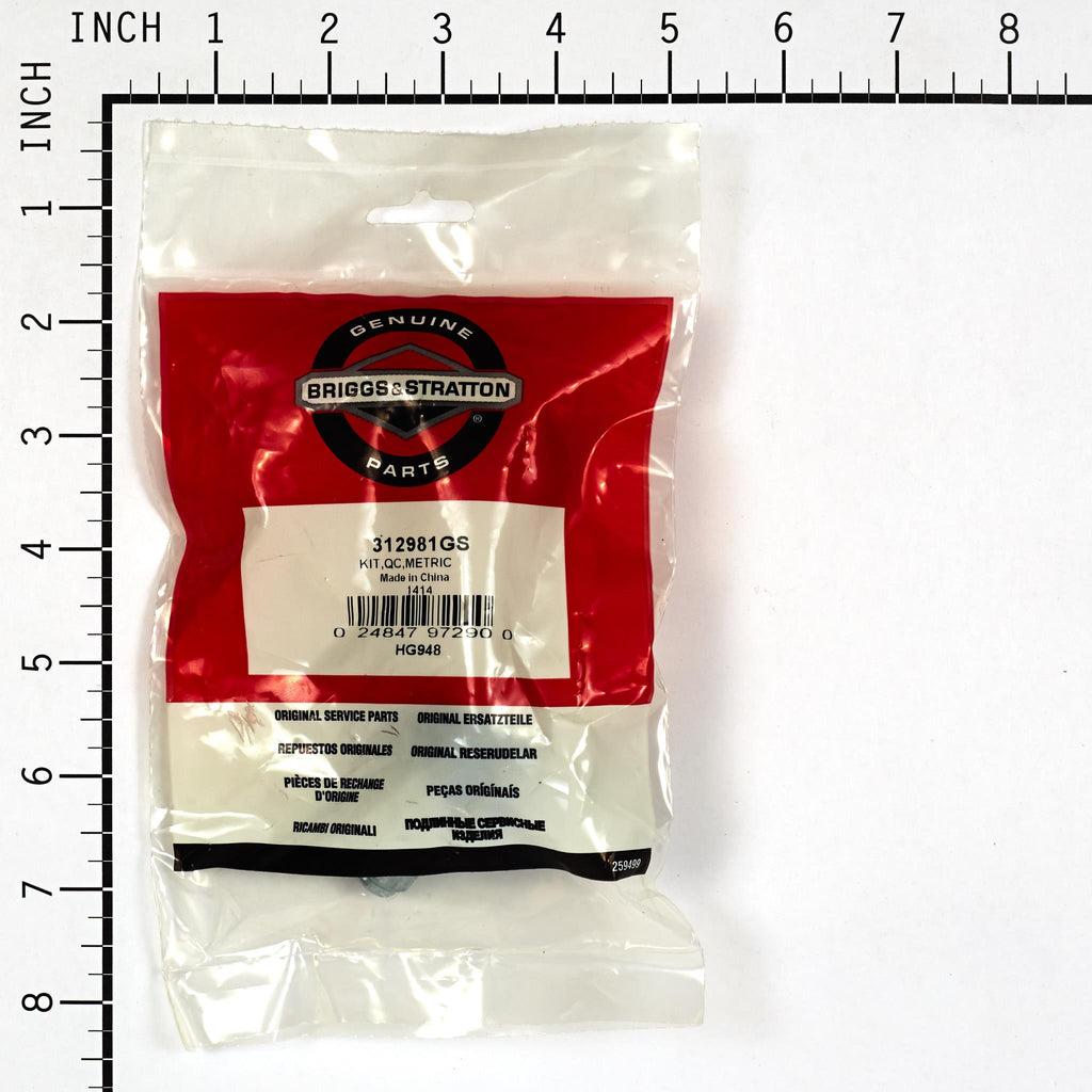 Briggs & Stratton - 312981GS - KITQCMETRIC