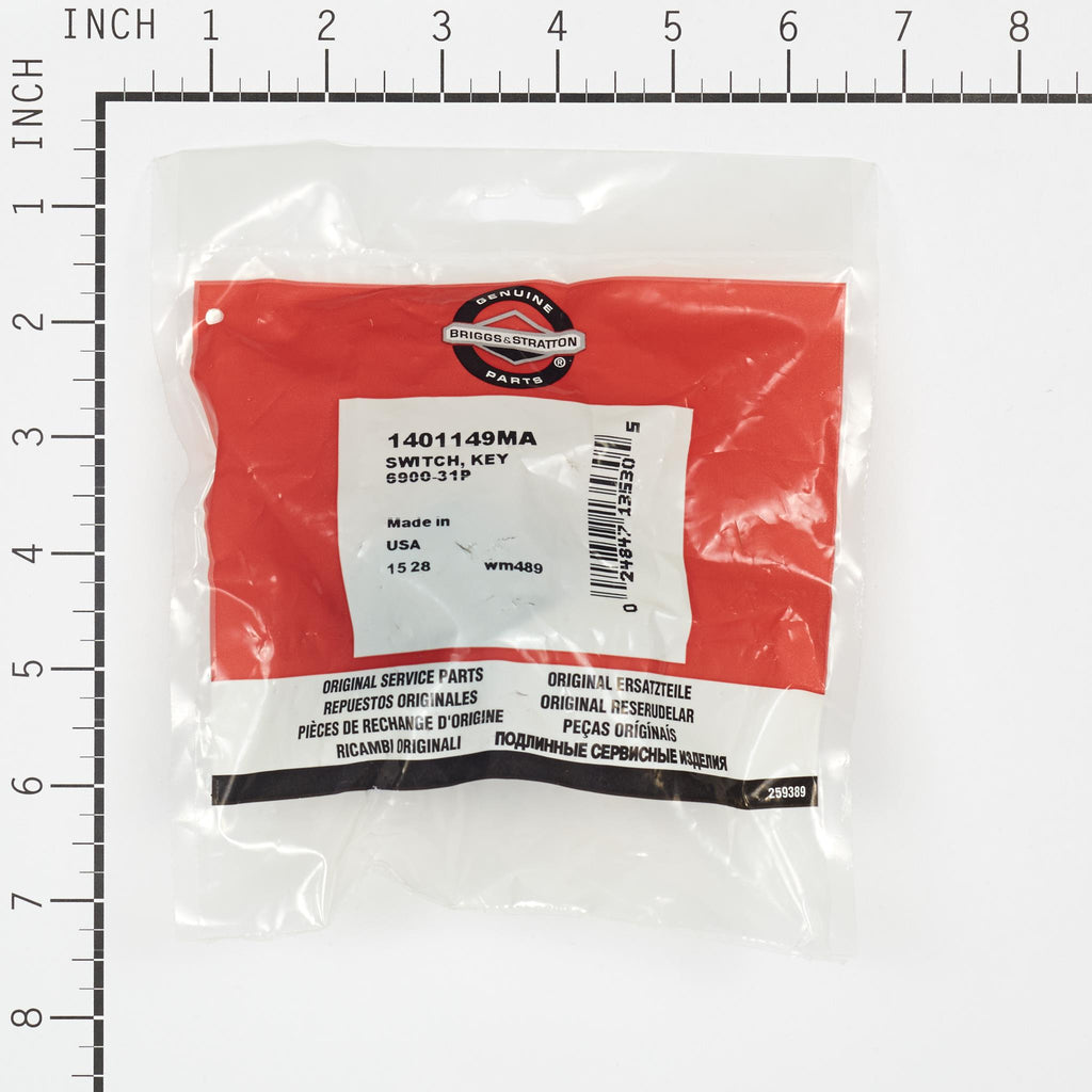 Briggs & Stratton - 1401149MA - SWITCH KEY 6900-31P