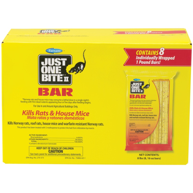 Just One Bite II Bar Rat & Mouse Killer