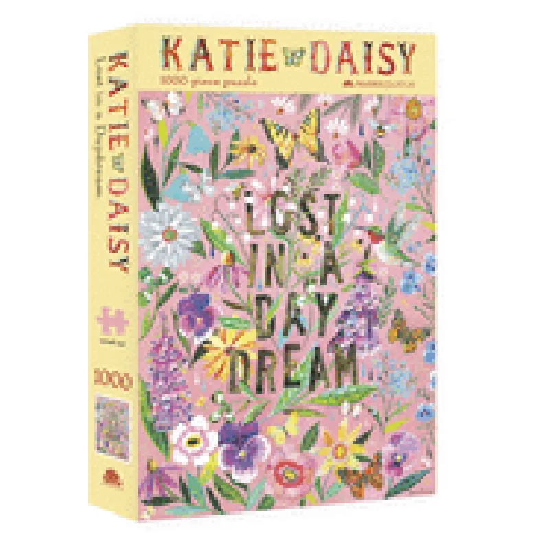 Katie Daisy Jigsaw Puzzle: Lost in a Daydream