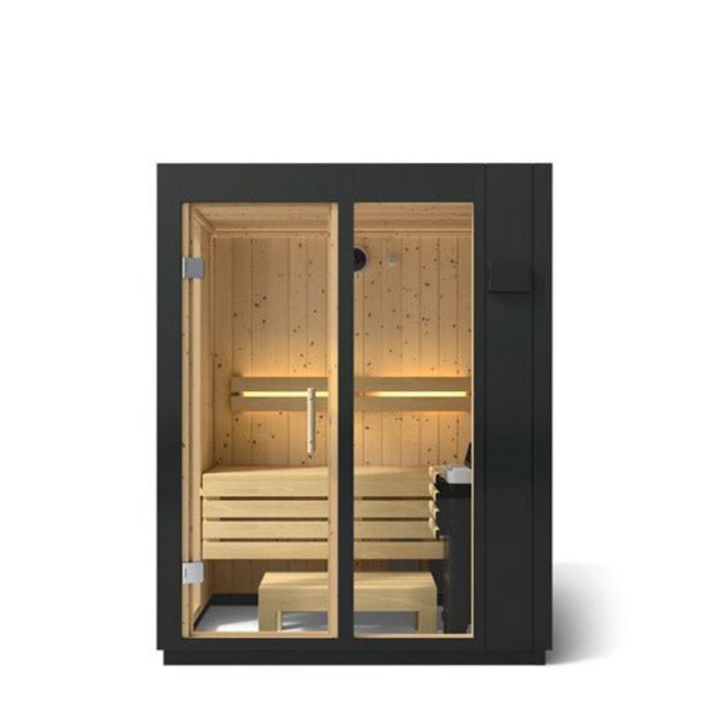 Kohler C1 Graphite Grey Indoor Sauna Kit