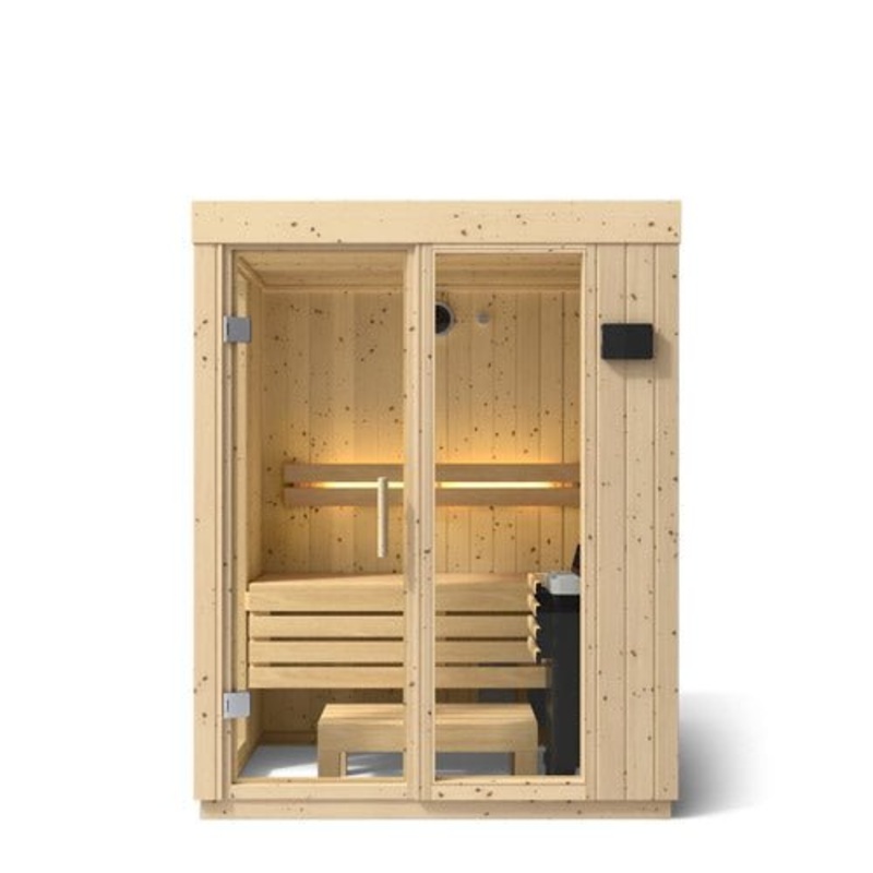 Kohler C1 Scandinavian Spruce Indoor Sauna Kit