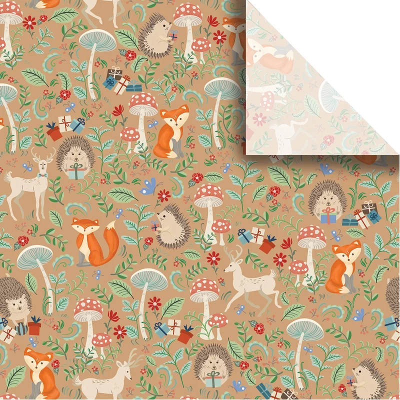 Krafty Fox Tissue Paper – Printed