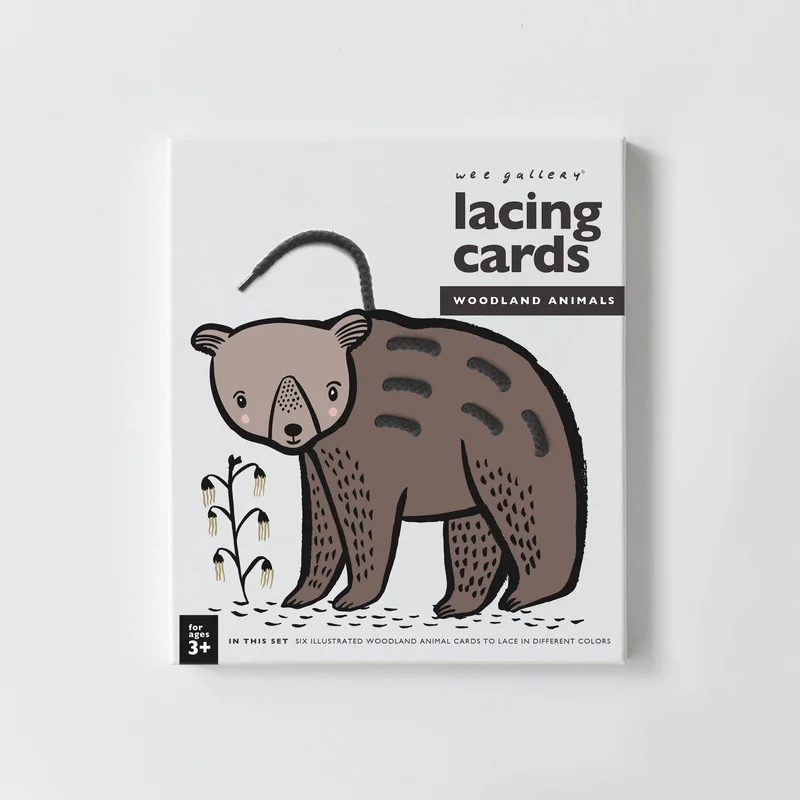 Lacing Cards – Woodland Animals