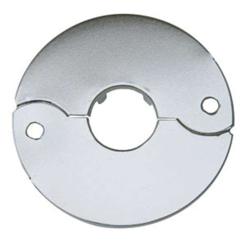 LASCO 03-1553 Split Flange, IPS, Fits Pipe Size: 1/2 in, Chrome-Plated