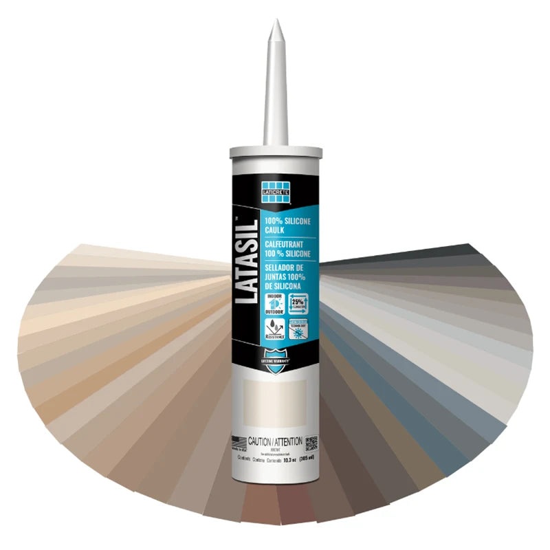 Laticrete Latasil Caulk Colors 10.3 oz Sealant Cartridge Almond