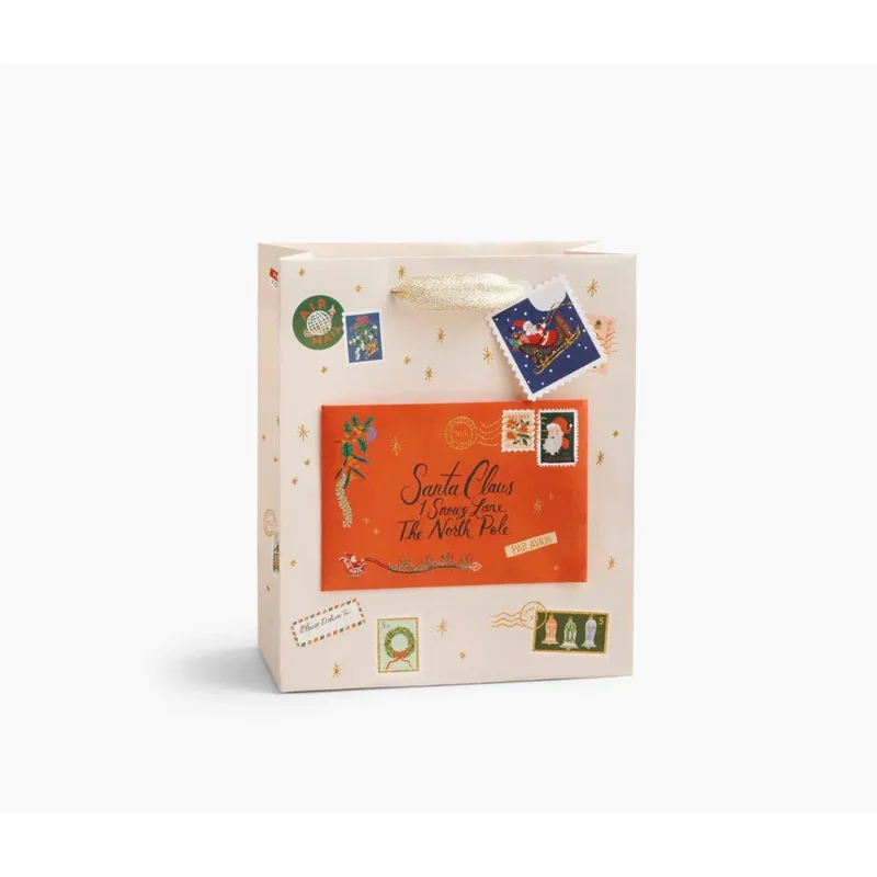 Letters to Santa Medium Gift Bag