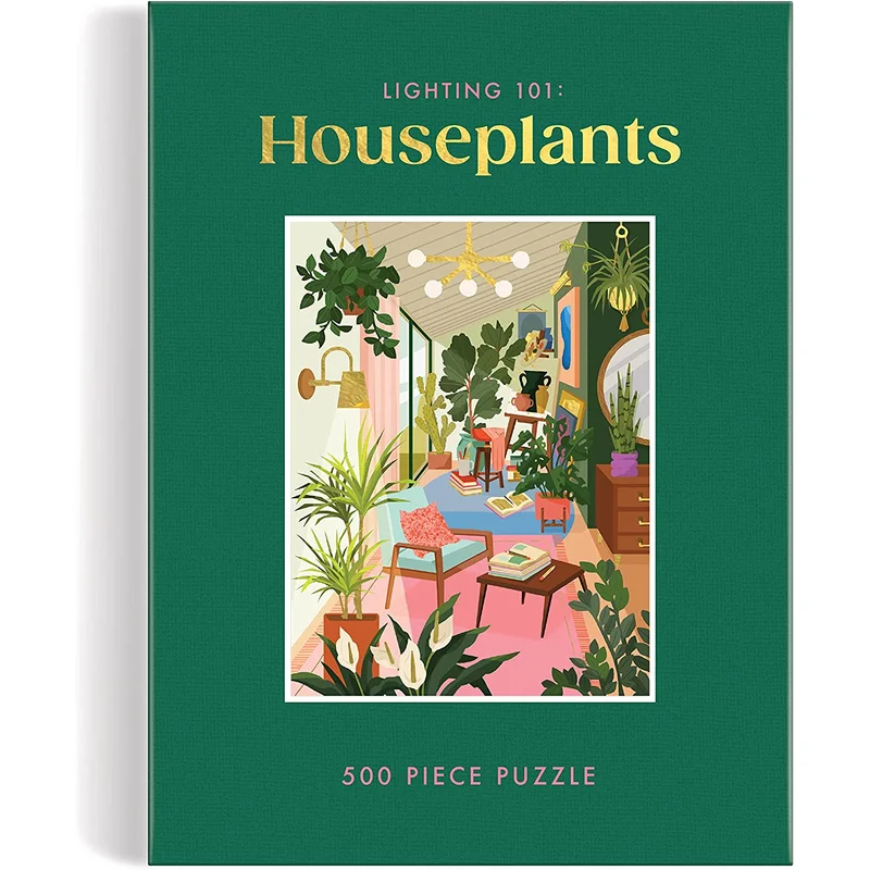 Lighting 101: Houseplants 500 Piece Book Puzzle
