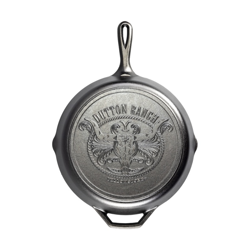 Lodge Manufacturing Co Yellowstone Cast Iron Steer Skillet