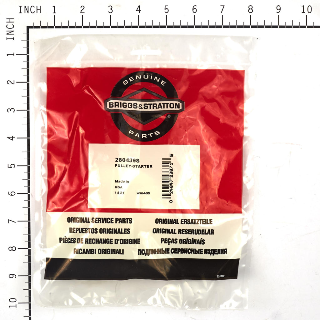 Briggs & Stratton - 280439S - Starter Pulley