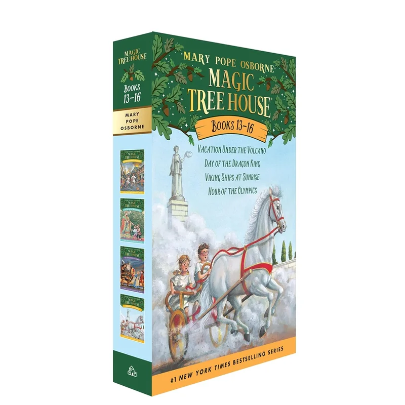 Magic Tree House Books Set (Books #13-16) by Mary Pope Osborne