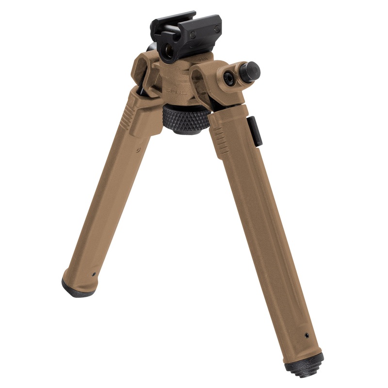 Magpul MAG941-FDE 1913 Picatinny RailBipod Flat Dark Earth 6061 Aluminum Polymer