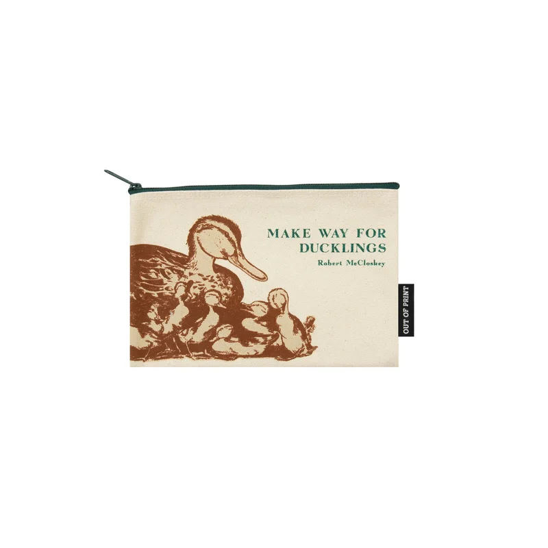 Make Way for Ducklings zipper pouch (Out-of-Print)