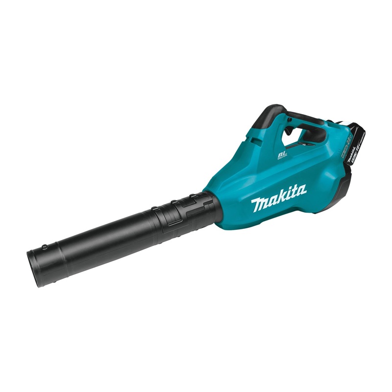 Makita LXT XBU02PT1 Brushless Blower Kit, Tool/Kit: Kit, 18 V, 473 cfm Air Flow, Lithium-Ion Battery, 5 Ah