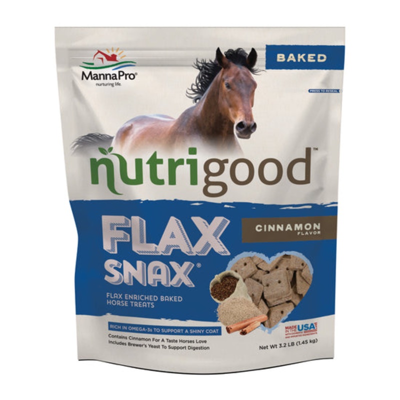 Manna Pro Nutrigood Flax Snax Horse Treats